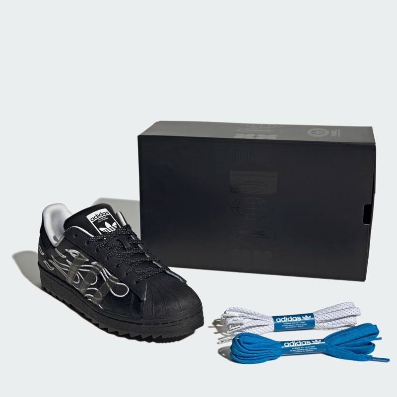 No Sleep Rave Club x adidas Superstar Ripple | ID2176 | Grailify